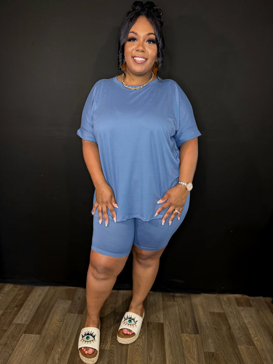 PLUS On the Go- SHORT Set